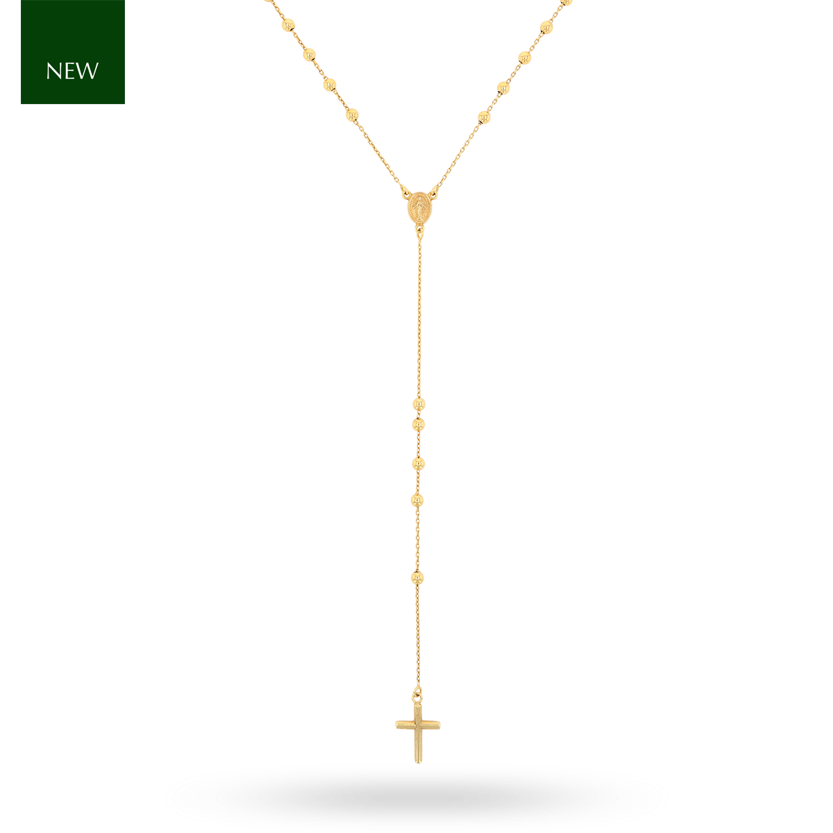 9ct Yellow Gold 24” Rosary Chain