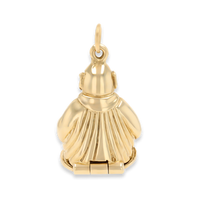 9ct Yellow Gold Buddha Opening Charm