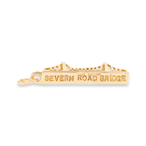 9ct Yellow Gold Severn Road Bridge Charm