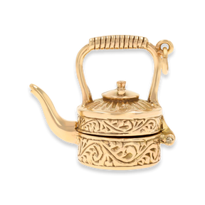 9ct Yellow Gold Kettle Opening Charm
