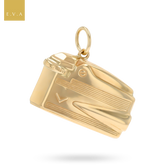 9ct Yellow Gold Hollow Lighter Charm