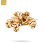 9ct Yellow Gold 1 Seat Open Tourer Car Charm