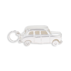Sterling Silver Taxi Charm