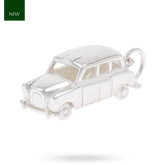 Sterling Silver Taxi Charm