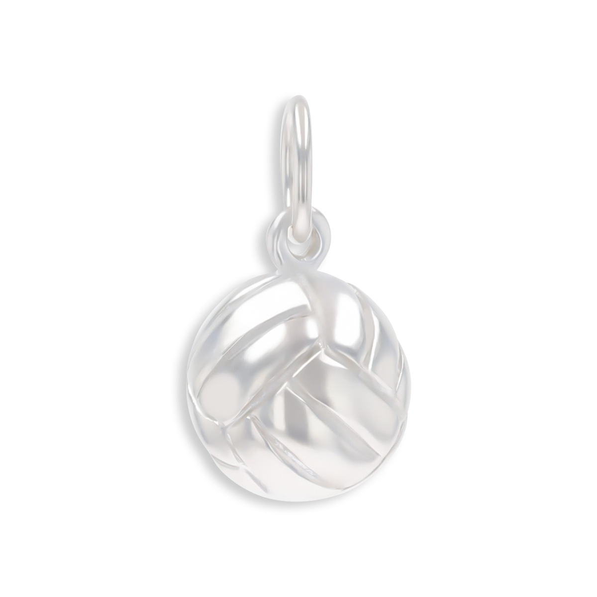 Sterling Silver Football Charm