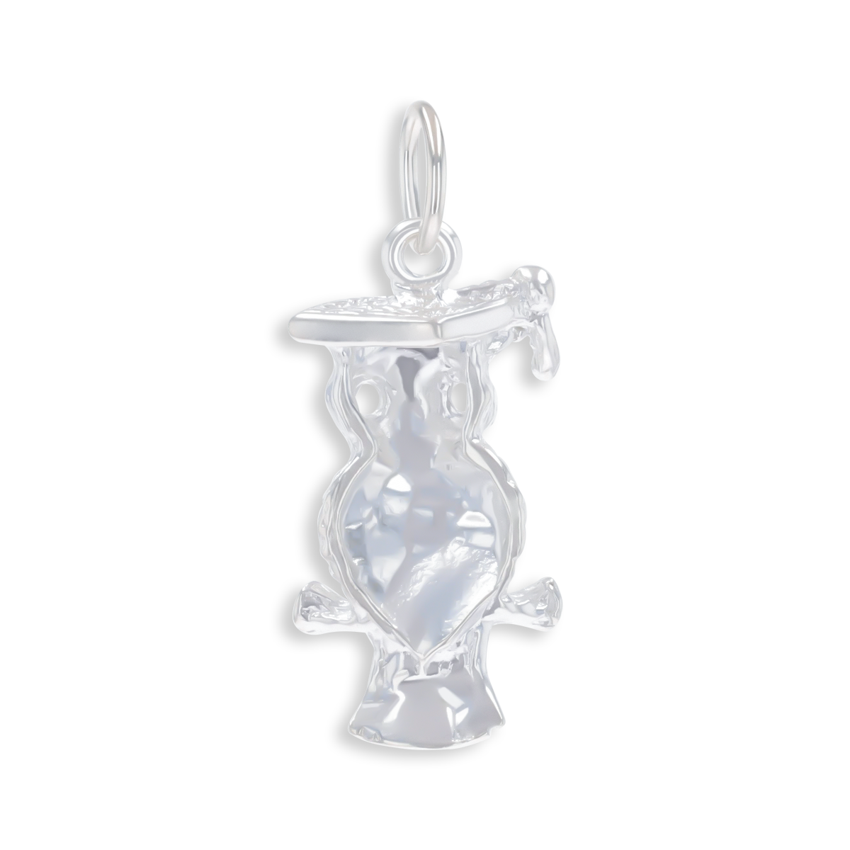 Sterling Silver Wise Old Owl Charm