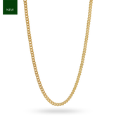 9ct Yellow Gold 1.8mm Close Curb Chain