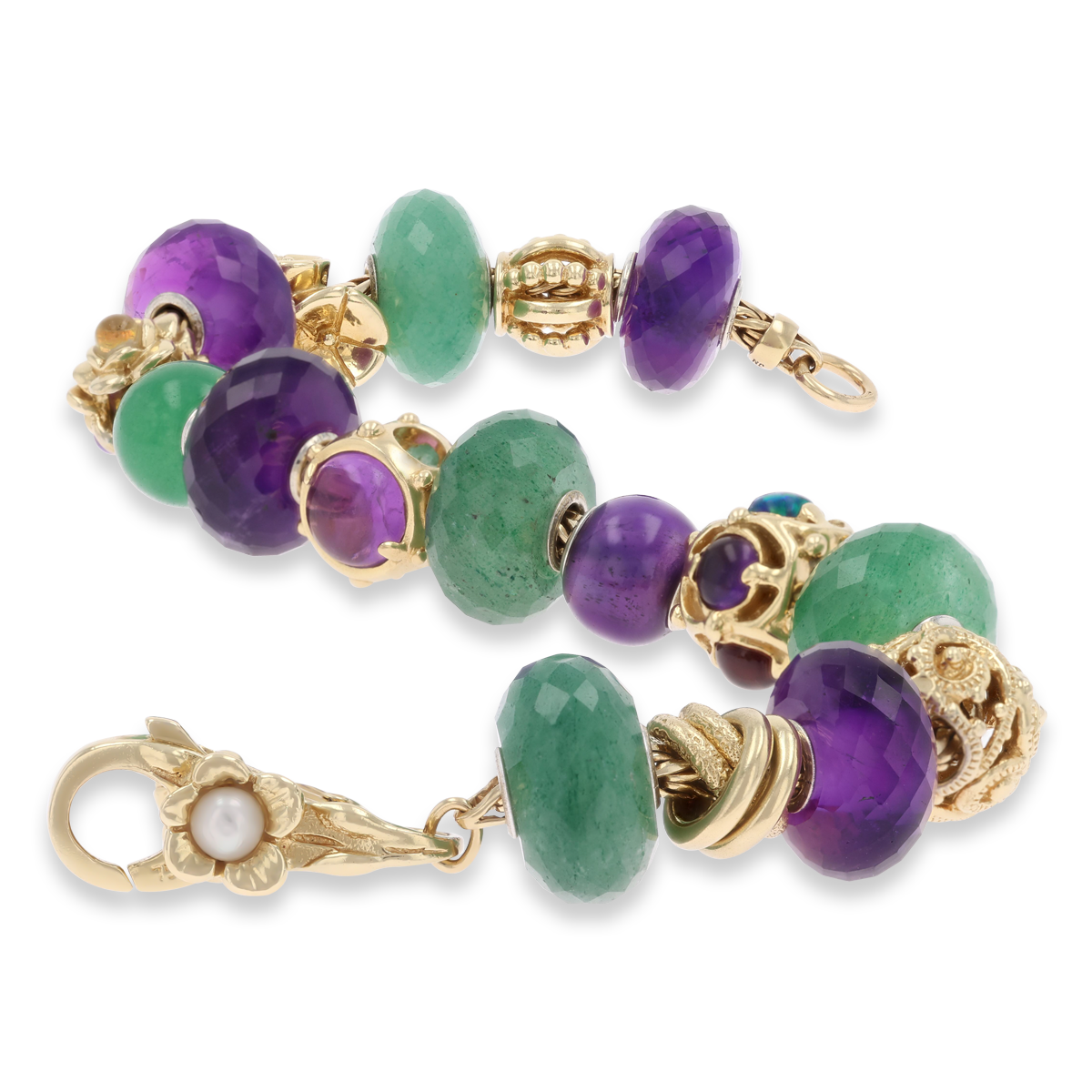 Trollbeads Exclusive 18ct Yellow Gold "Cradle of Courage”