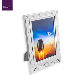 Silver Plated Space Photo Frame