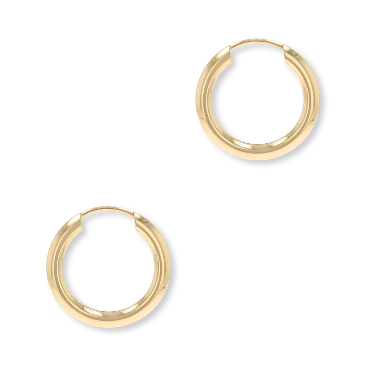 9ct Yellow Gold Sleeper Earrings