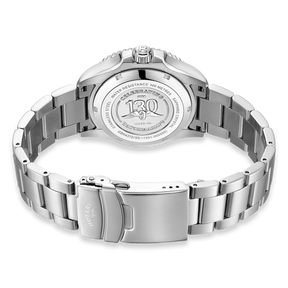 Rotary Seamatic 300 GMT Automatic, Black Dial with Stainless Steel Bracelet - GB04378/95