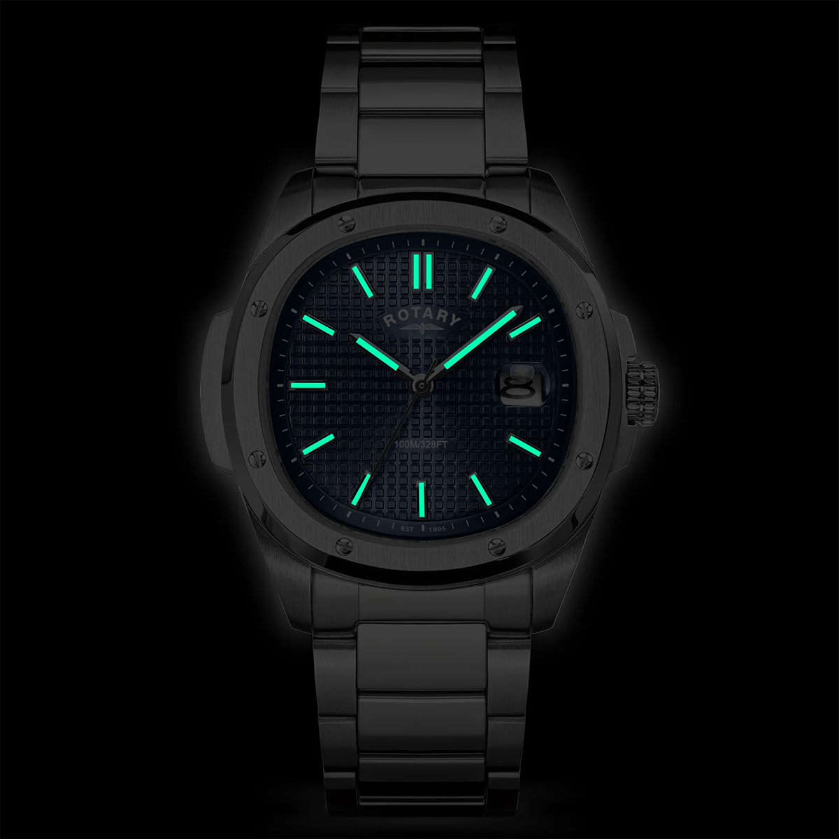 Rotary Apex 100, Blue Dial with Stainless Steel Bracelet GB05575/05