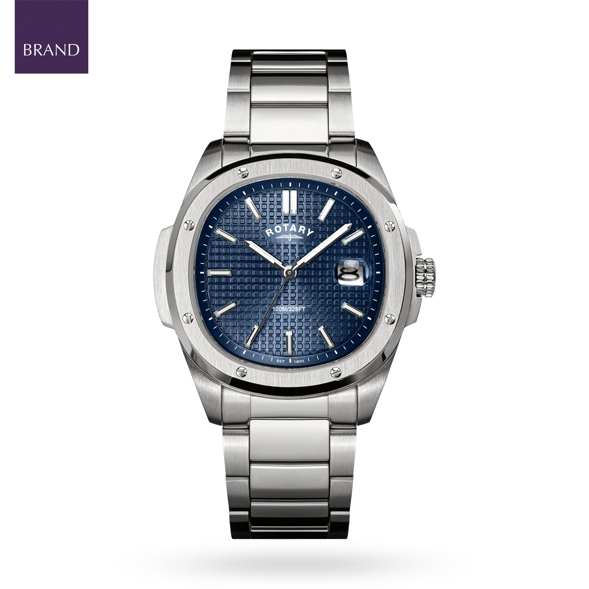 Rotary Apex 100, Blue Dial with Stainless Steel Bracelet GB05575/05
