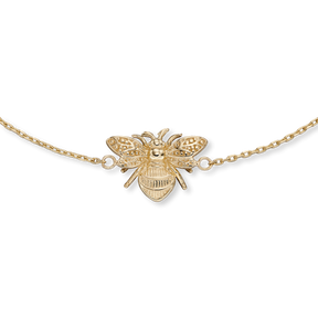 9ct Yellow Gold Bee Bracelet