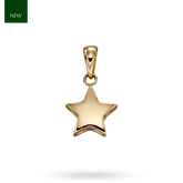 9ct Yellow Gold Star Pendant