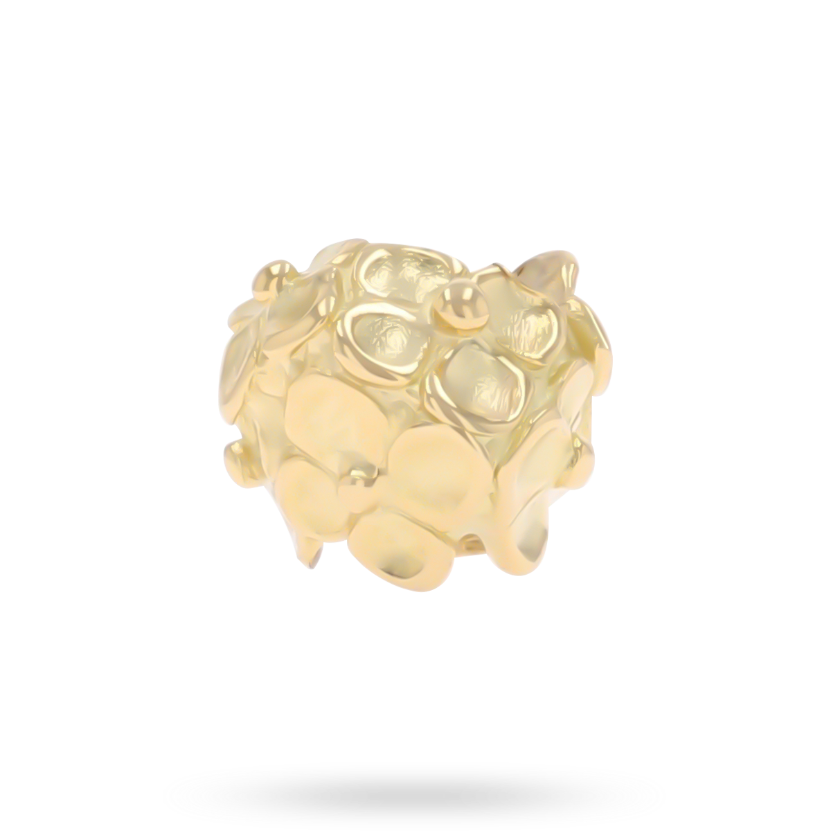 Trollbeads Exclusive 18ct Yellow Gold "Hydrangea”