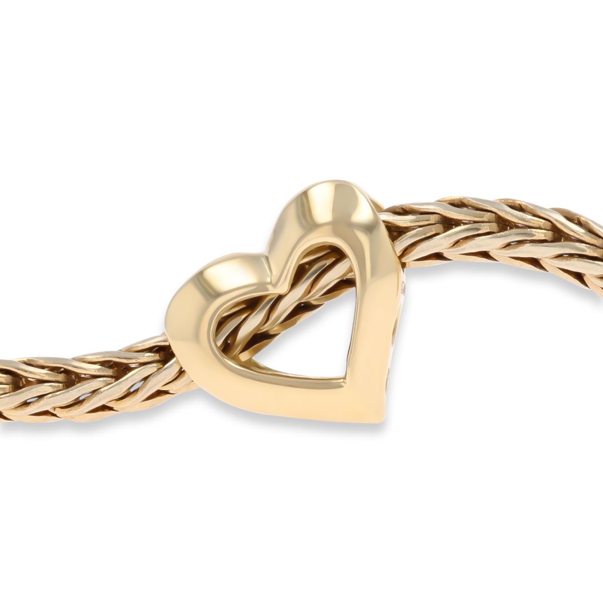 Trollbeads Exclusive 18ct Yellow Gold "Inside Love”