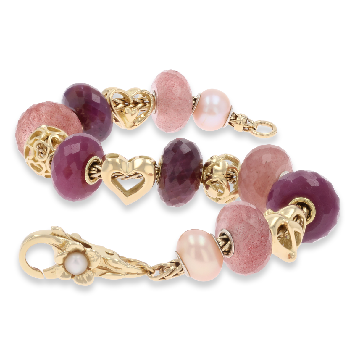Trollbeads Exclusive 18ct Yellow Gold "Inside Love”