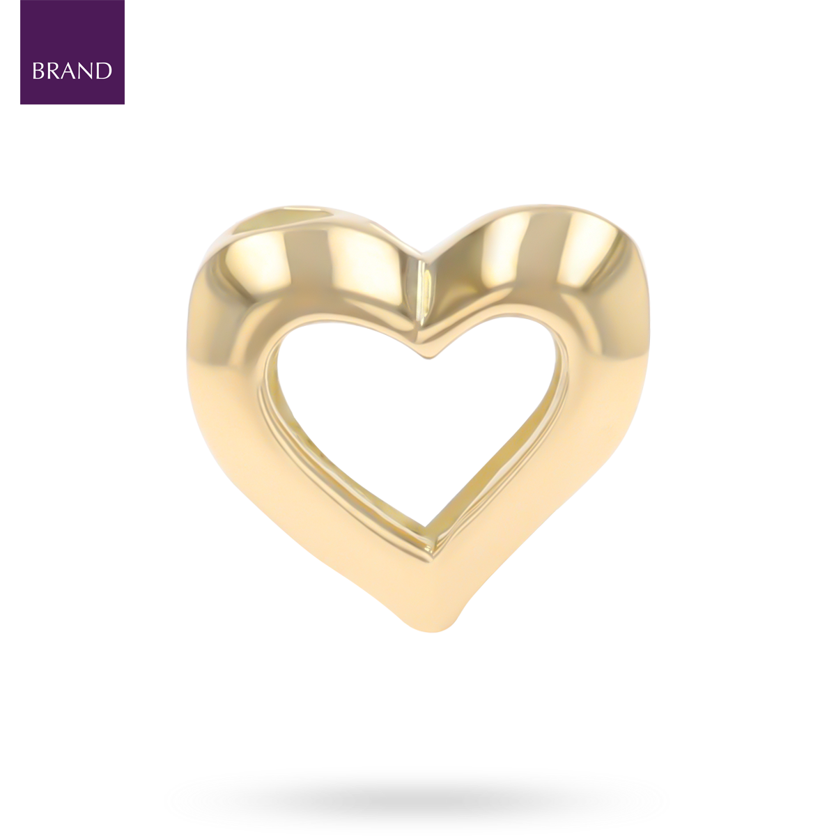 Trollbeads Exclusive 18ct Yellow Gold "Inside Love”