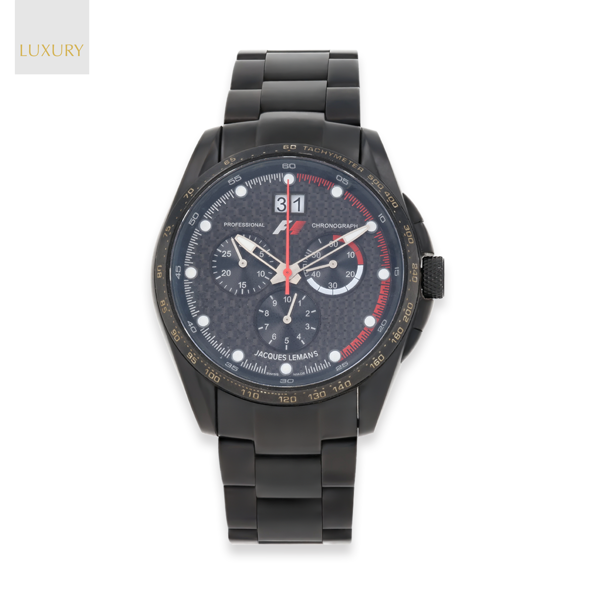 Jacques Lemans Geneve Formula 1 Professional Chronograph