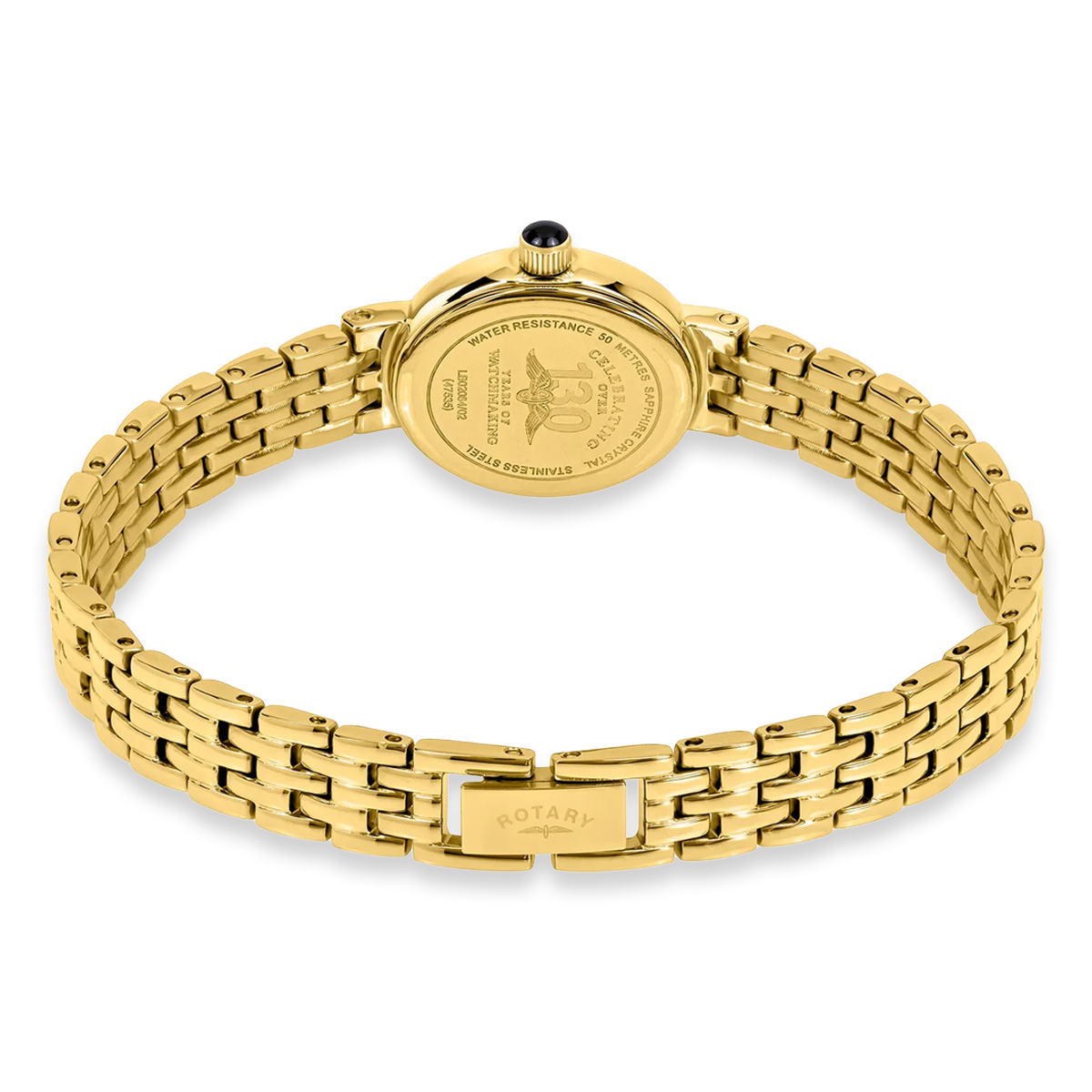 Rotary Cocktail, White Dial with Gold Plated Bracelet LB02084/02