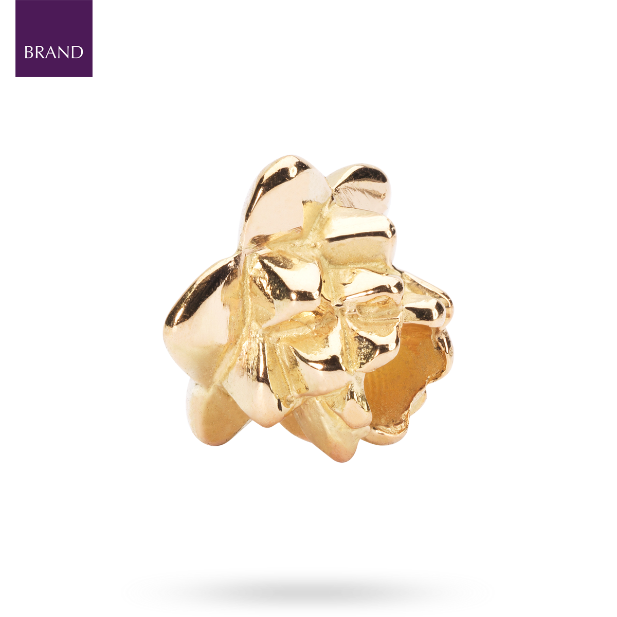 Trollbeads 18ct Yellow Gold “Lotus"