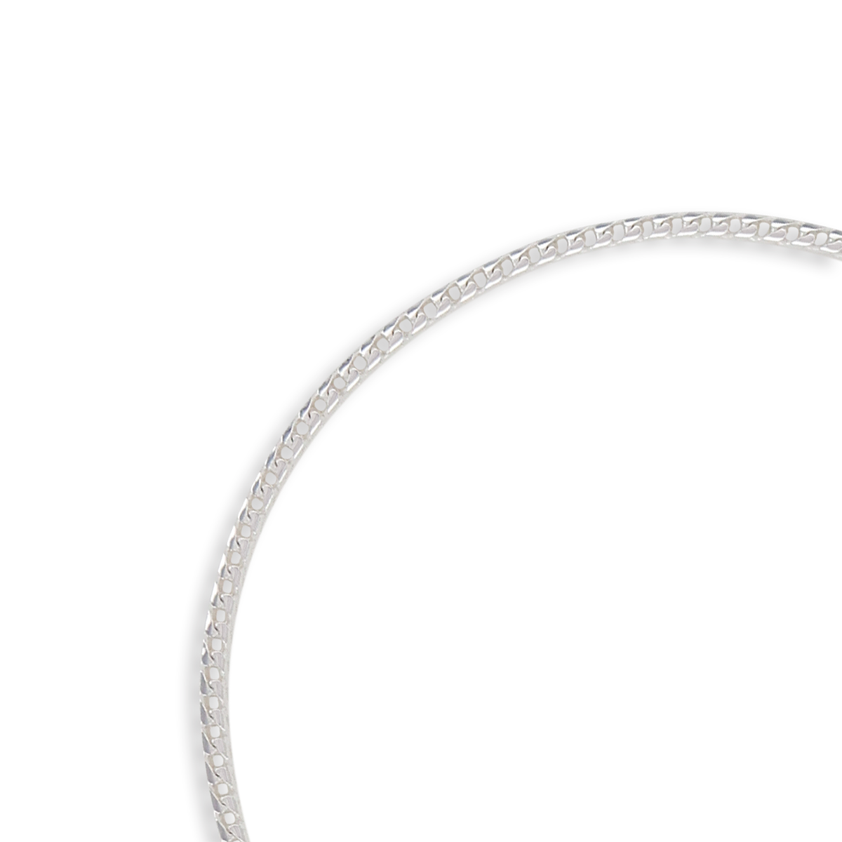 Sterling Silver 8” 1.9mm Franco Bracelet