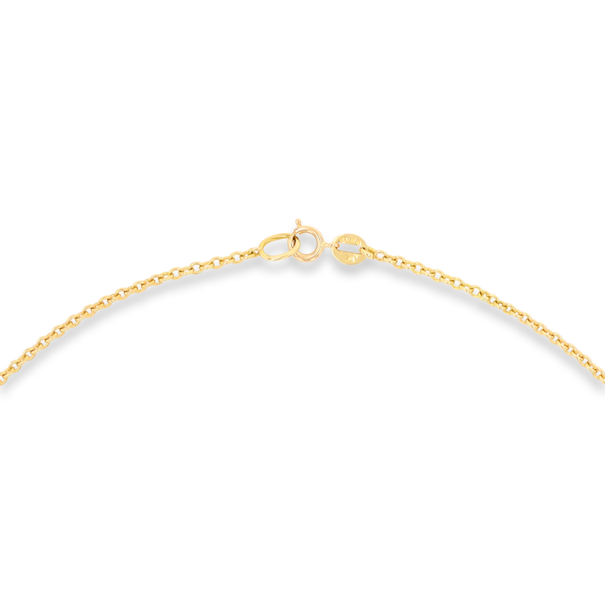 18ct Yellow Gold Double Hearts Necklace