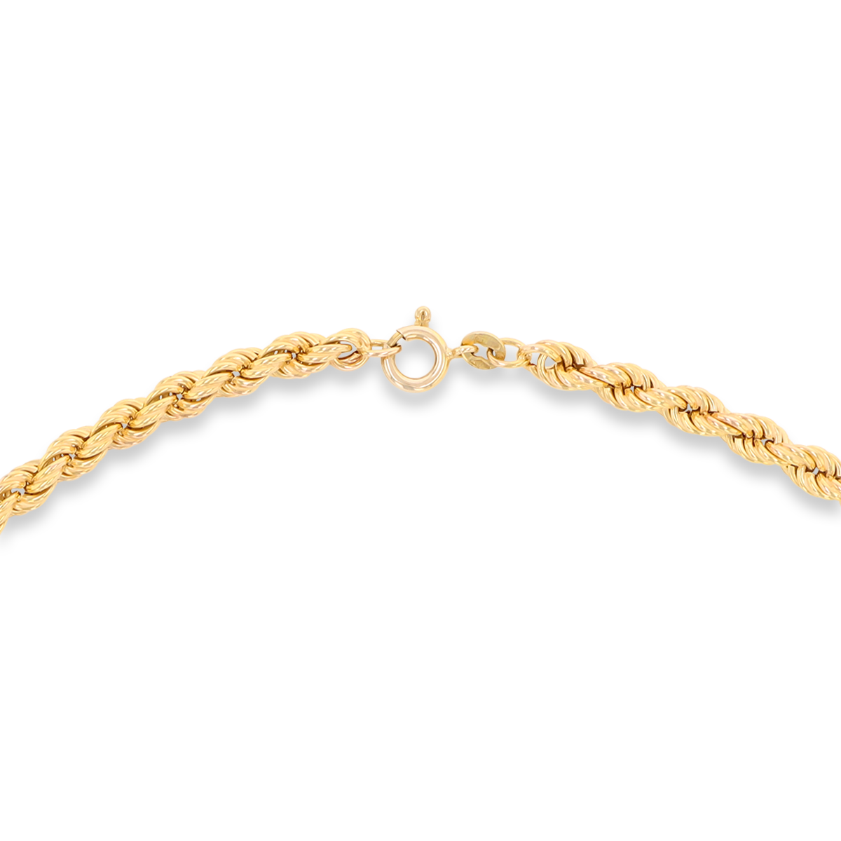 9ct Yellow Gold 17” Rope Necklace