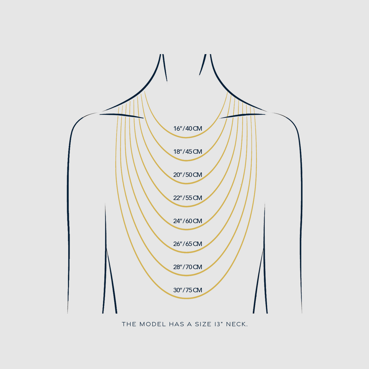 Necklace Size Guide