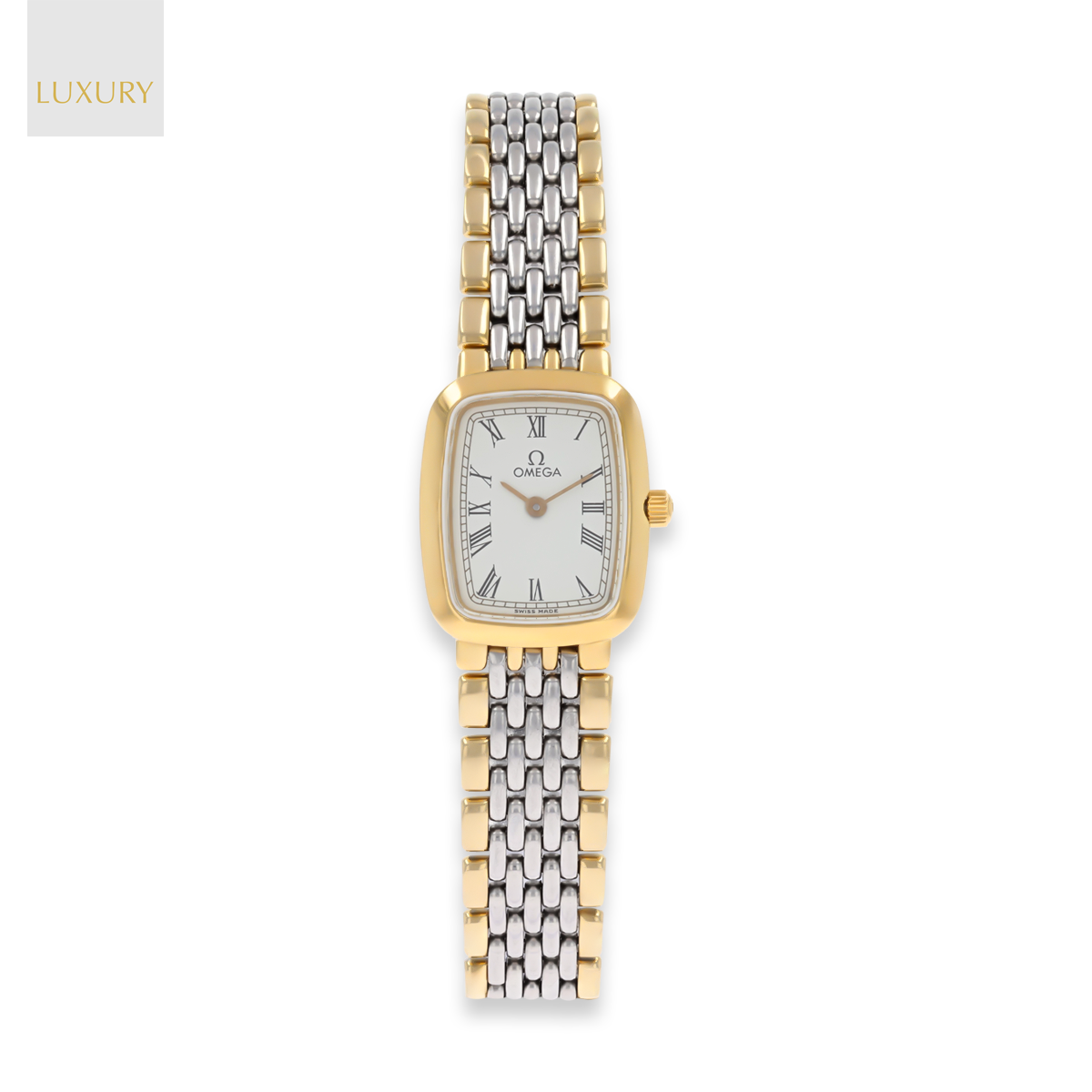 Omega De Ville Quartz 2-Tone Ladies Watch