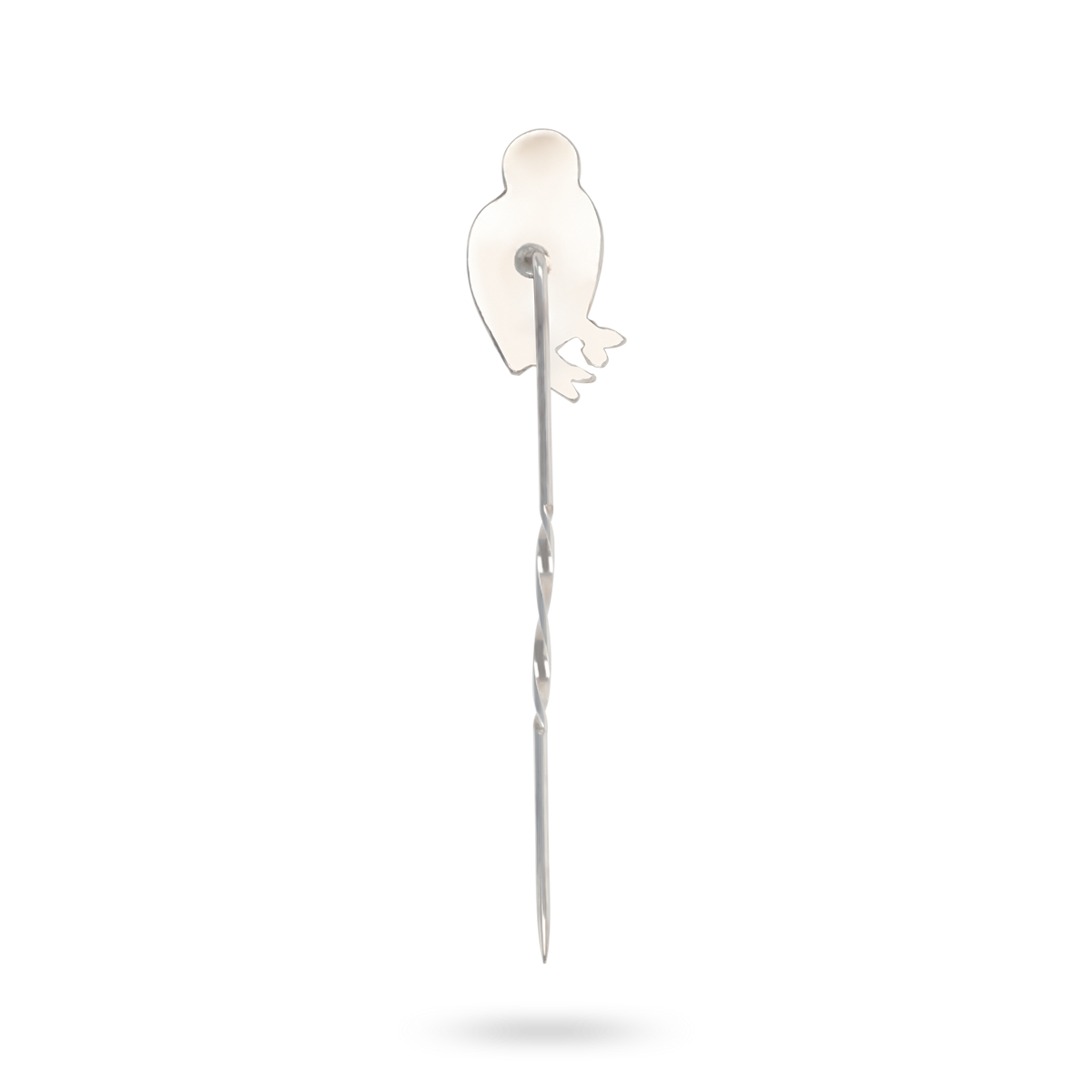 Sterling Silver Owl Stick Pin