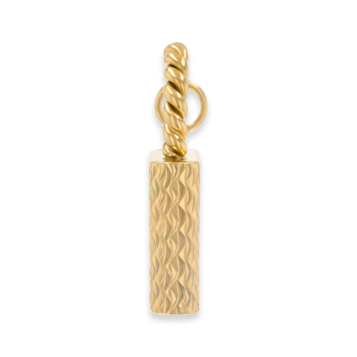9ct Yellow Gold Padlock Pendant