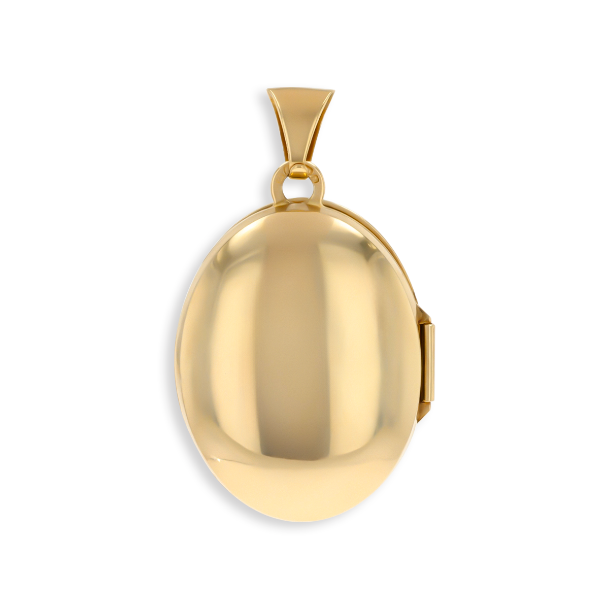 9ct Yellow Gold Oval Shaped Celtic Pattern Locket