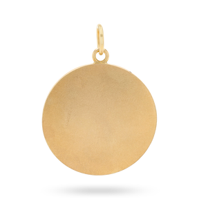 9ct Yellow Gold St Christopher Pendant By Georg Jensen