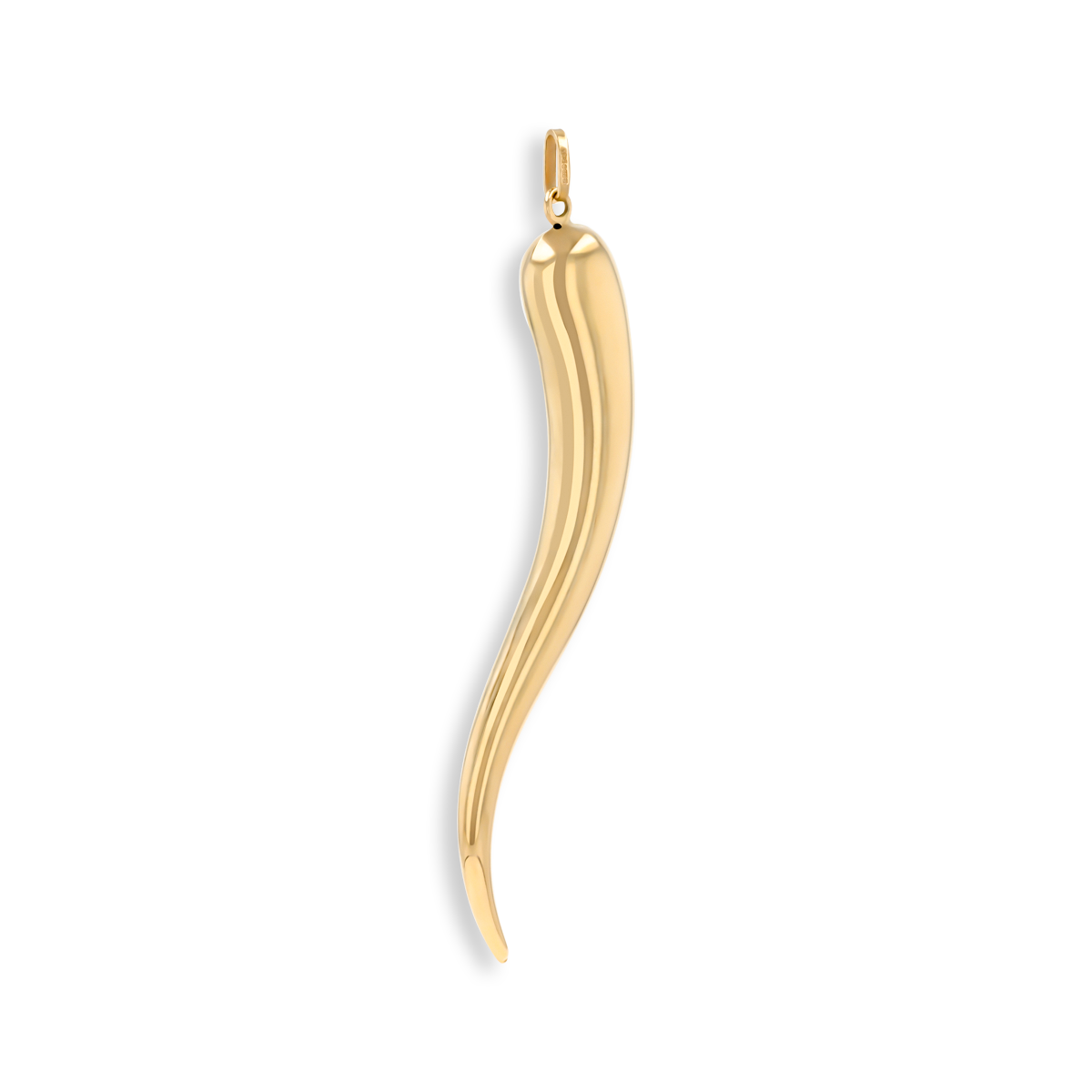 9ct Yellow Gold Extra Large Horn of Life Pendant