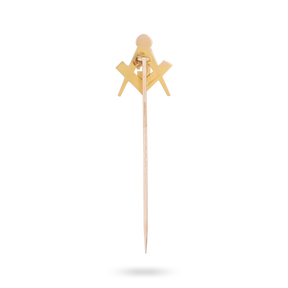 9ct Yellow Gold Masonic Stick Pin
