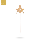 9ct Yellow Gold Masonic Stick Pin