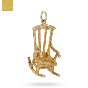 9ct Yellow Gold Rocking Chair Charm