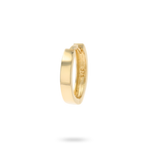 9ct Yellow Gold Single 12mm Hinged Huggie Earring