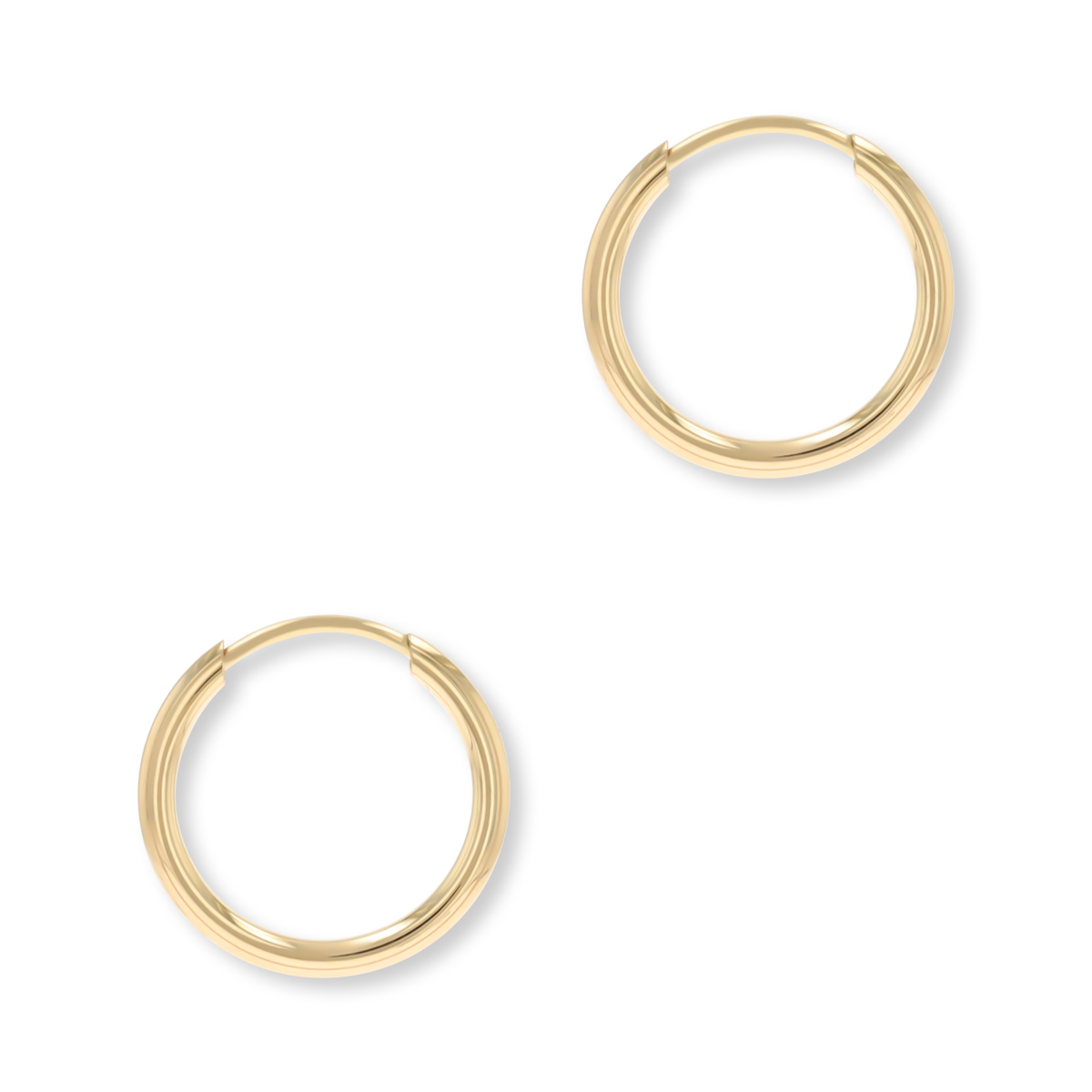 9ct Yellow Gold Sleeper Earrings