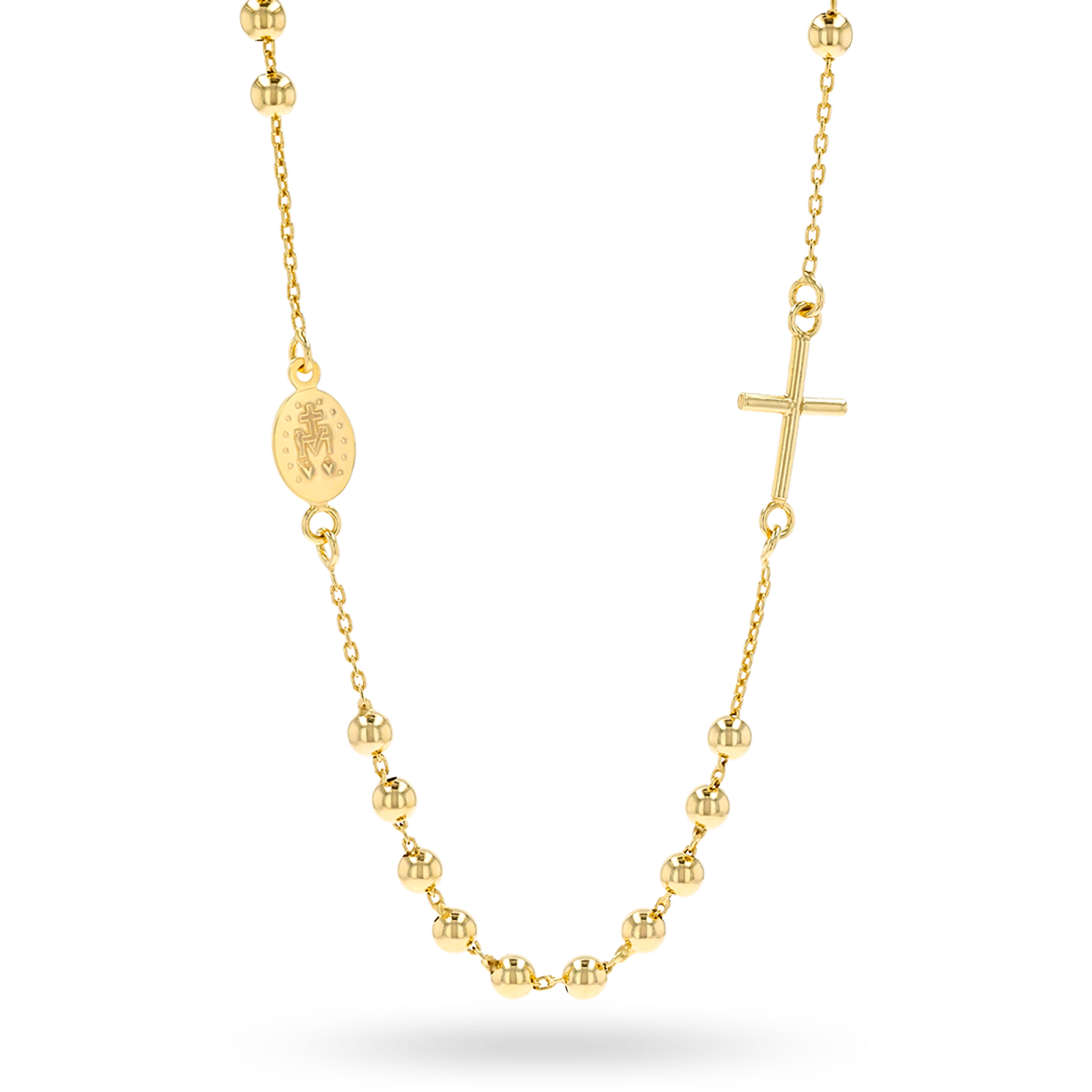 9ct Yellow Gold 18" Rosary Chain