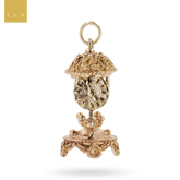 9ct Yellow Gold Moveable Mantle Clock Charm