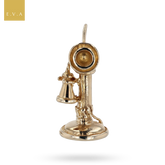 9ct Yellow Gold Candlestick Telephone Charm
