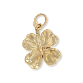 9ct Yellow Gold Four Leaf Clover Pendant