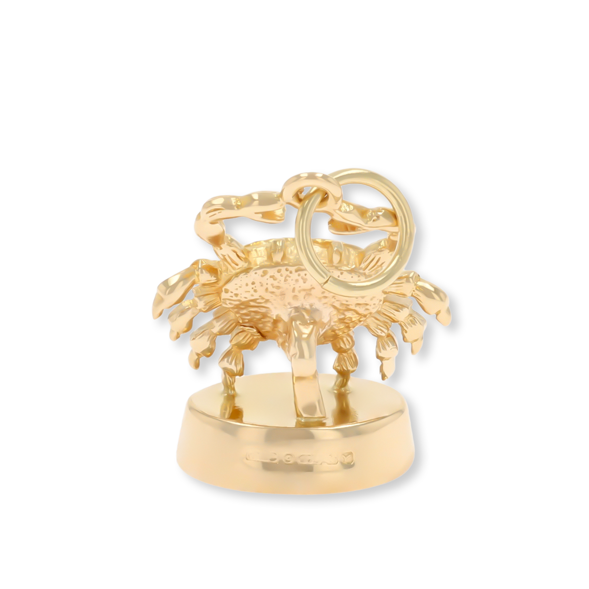 9ct Yellow Gold Crab Cancer Zodiac Charm