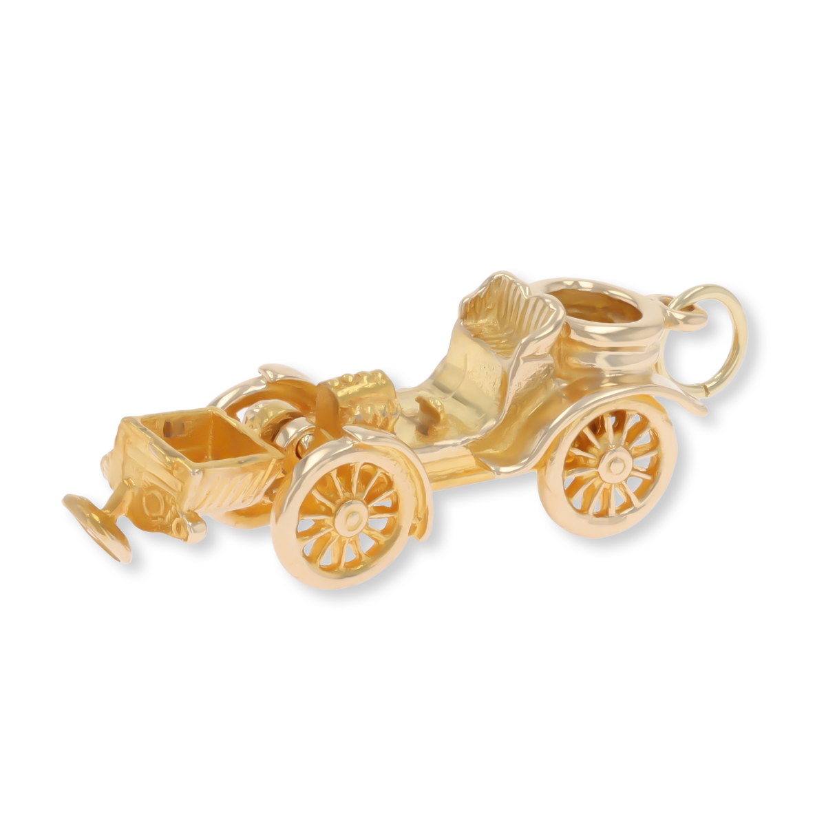 9ct Yellow Gold Motor Car Opening Charm