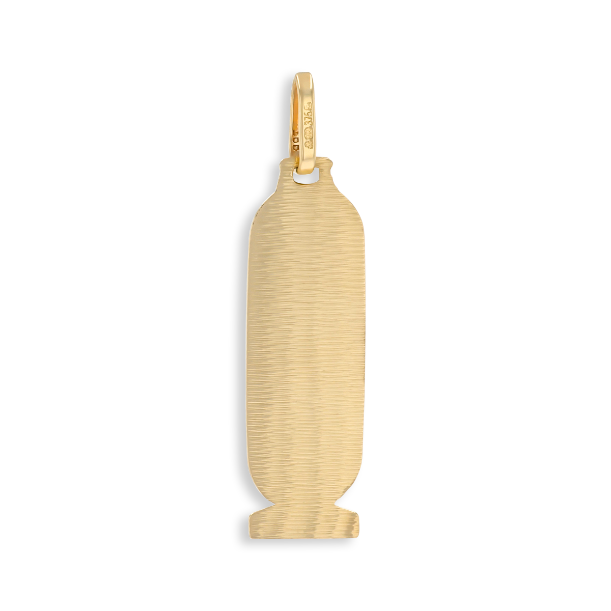 9ct Yellow Gold Egyptian Cartouche Pendant