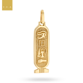 9ct Yellow Gold Egyptian Cartouche Pendant