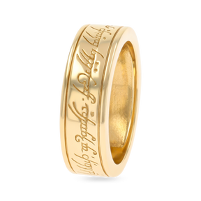 9ct Yellow Gold 'Lords of the Rings' Band